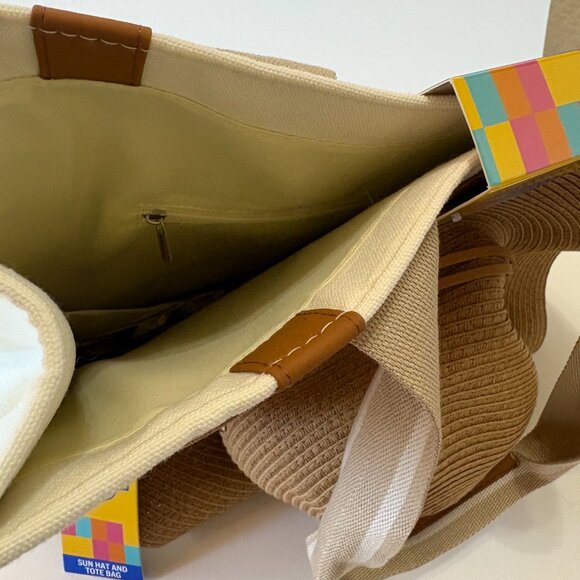 Banana Boat Canvas Tote & Sun Hat Vacation Combo -2/1 Gift Set - NWT - Picture 11 of 11